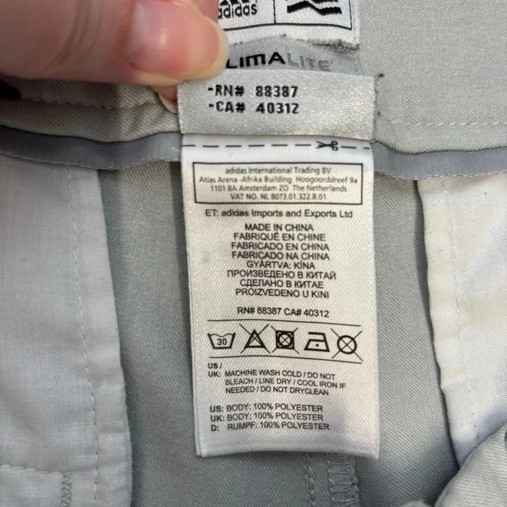 Adidas Climalite‎ 30 x 32 Gray Pants